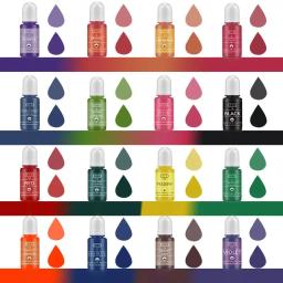 Vela Corantes Pigmento Set, DIY Vela, Sabão Dye, Corante Líquido, Fazendo Kit, Vela Artesanal, Molde, Resina Artesanato, 16 cores, 18 cores, 20 cores, 24 cores, 30 cores - Image 5