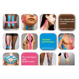 Kinesiology Fita Atlética, Esporte Taping Strapping, Futebol Exercício, Joelho Brace Compressão, Boa Qualidade, 20 Pcs - Image 6