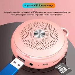 Portátil Mini Megafone Speaker com Microfone para Professor, Amplificador De Voz De Alta Potência, Display Pessoal Multifuncional Sem Fio - Image 5