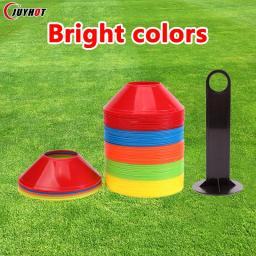 Cone De Futebol Conjunto Para Crianças, Equipamento De Treinamento De Futebol, Cones De Disco Pro, Exercício De Agilidade, Obstáculos, Evitar, Acessórios Esportivos, 10PCs - Image 1