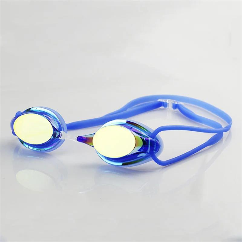Competição Profissional Óculos De Natação, Chapeamento Anti-Fog, Proteção UV à prova d'água, Sílica Gel Óculos De Mergulho, Óculos De Corrida - Image 1