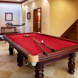 Toalha de mesa de bilhar, 7 pés/8 pés/9 pés, conjunto de almofada de mesa de bilhar, pano profissional, almofada de feltro e 6 tiras - Image 1