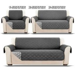 Impermeável acolchoado sofá capa, Anti-Wear Couch capa para cão Pet e crianças, poltrona reclinável, móveis Slipcovers, 1 Seater, 2 Seater, 3 Seater - Image 1