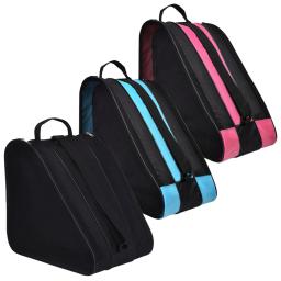 Crianças Figura Patinação Saco Respirável, Espessar Patins Inline Saco com Lados, Bolsos de Malha, Saco De Armazenamento, Único Ombro, Handheld - Image 4