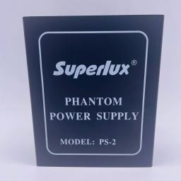 Fonte de alimentação fantasma do canal duplo de superlux ps2a 48v apropriada para o microfone do condensador 48v - Image 6