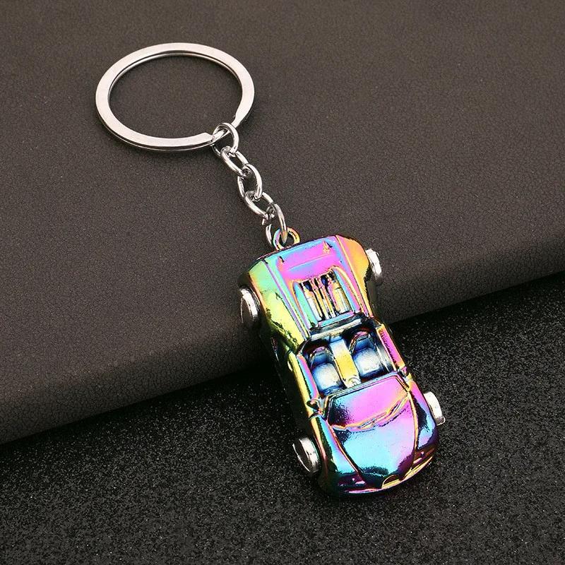 Convertible Muscle Sports Car Keychain, Tendência bonito, saco de escola, pingente chave do carro, Casal Trinket Presente, Tendência Chaveiro, Novo, 2023 - Image 1
