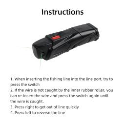 LETOYO linha de pesca removedor tira linha antiga fora do carretel linha compacta removedor remover a linha velha máquina de acabamento ferramentas de pesca - Image 4