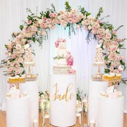 Decoração Floral Artificial Blocos de Espuma, Base Verde, Seco e Molhado, Arco do Casamento, Arranjo De Flores Da Porta, Mesa, 14Pcs por Conjunto - Image 4