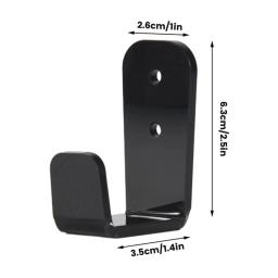 Hóquei Stick Wall Mount Display Holder, Golf Club Rack, cabide horizontal para parede doméstica, vara, 4 pcs - Image 6