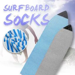 Lightweight Stretch Surfboard Sock Cover Saco protetor de paddleboard Capa dobrável de proteção para esqui Acessórios de surf - Image 5