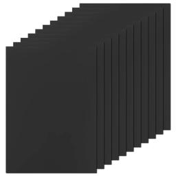 Papel papelão preto para artesanato DIY, papelão A4, ferramentas de pintura origami branco, desenho, 20 folhas - Image 4