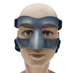 Máscara facial esportiva para homens e mulheres, proteção facial, softball, atlético, protetores de nariz, protetor facial, academia, luta infantil, nariz quebrado - Image 3