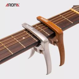 AROMA-AC-30 Guitar Capo para guitarra acústica e guitarra elétrica, Tensão de pressão, Guitar Capo ajustável - Image 1