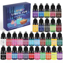 Aromaterapia vela corantes pigmento, corante líquido, DIY vela molde, coloração sabão, artesanato artesanal, resina pigmento, 36 cores - Image 1