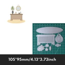 Papel artesanal morre cortado para fazer cartões, viver e móveis para casa, Scrapbooking DIY, gravação em metal, novo, 2024 - Image 6