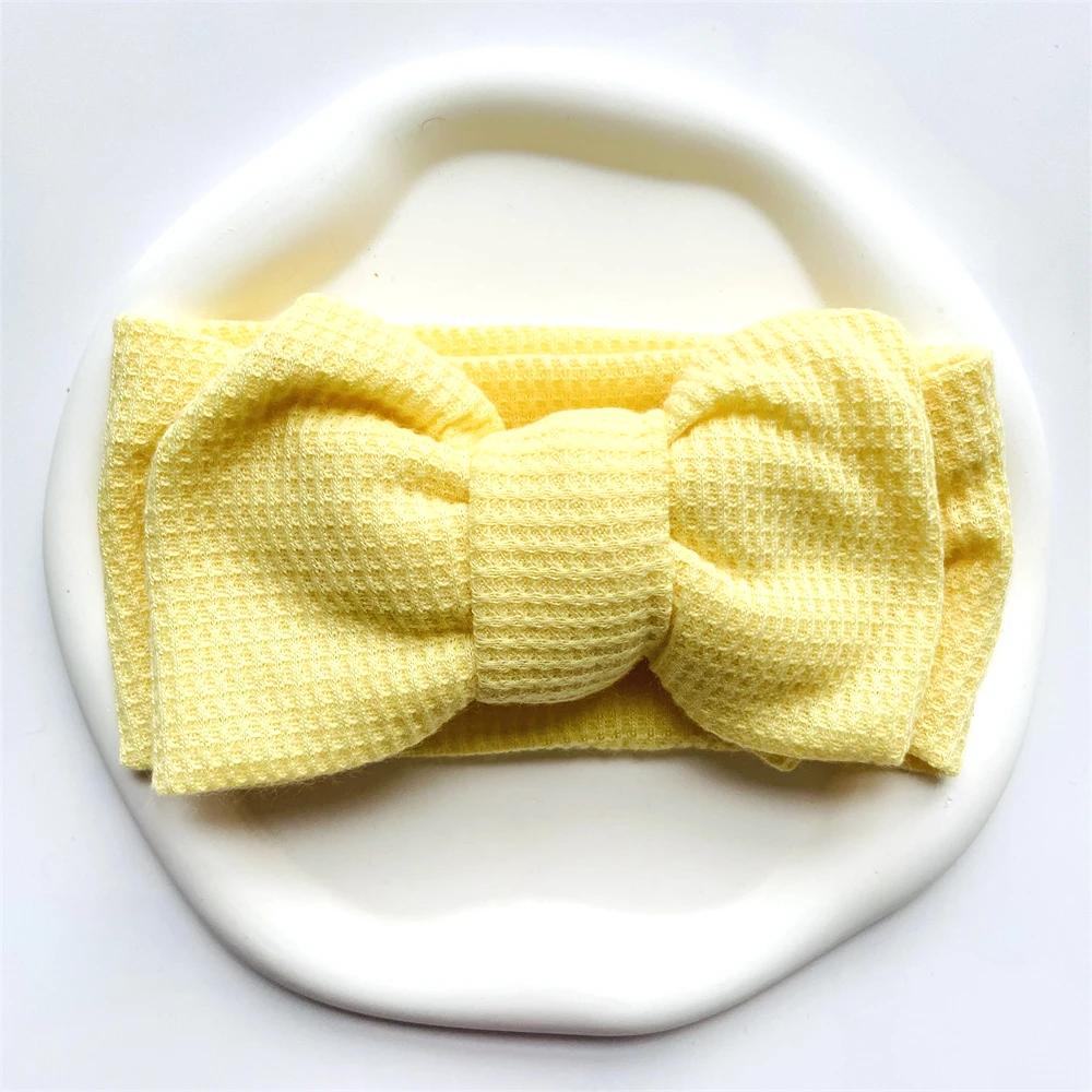 Baby Girl Arco Bandana Recém-Nascido Turbante Grande Laço Headbands Infantil Acessórios de Cabelo