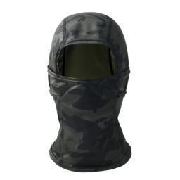 Balaclava camuflada para homens, máscara facial completa, esqui e ciclismo, cobertura de cabeça e pescoço para caça, boné de capacete, cachecol multicam - Image 4