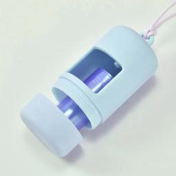 Dispensador portátil para coleta cocô cachorro, saco lixo para animais estimação, suprimentos para animais sacos - Image 3