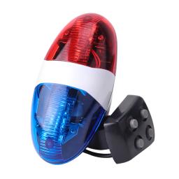 Luz dianteira de bicicleta com 6 led, sirene, buzina elétrica para ciclismo - Image 4