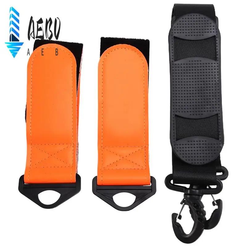 Aeb0-alças ajustáveis para snowboard e vara de esqui, alças portáteis para snowboard, acessórios de esqui de nylon duráveis para homens e mulheres. - Image 1