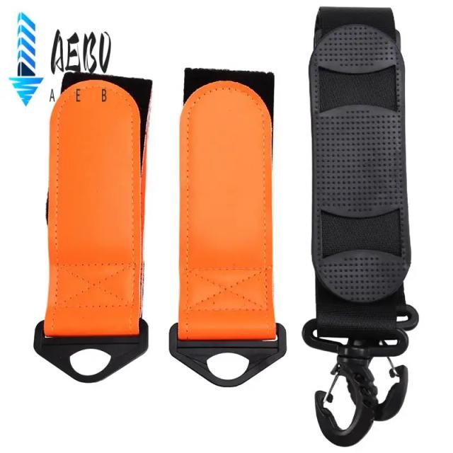 AEB0 Alças Ajustáveis para Snowboard e Vara de Esqui Nylon Durável