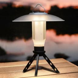 Portátil Camping lanterna semelhante a Zane arts/ZIG LT003 Lanternas LED impermeável recarregável atmosfera luz lâmpada de trabalho tenda - Image 1