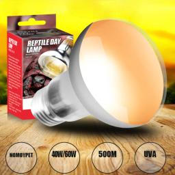 Basking Spot intenso para répteis, luz solar natural simulada, lâmpada de aquecimento para répteis, Snake, Turtle, UVA, UVB, 40W, 60W - Image 2