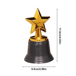Star Gold Award Troféus para crianças, prêmio, sala de aula, escola recompensas, partido favores adereços, prêmios vencedores - Image 6