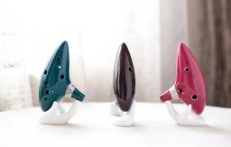 Instrumento de sopro com pontuação e cordão, Alto C, 12 buracos, Holiday Gift - Image 6