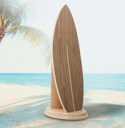 Placa de equilíbrio de surf de madeira personalizada de alta qualidade para academia Aptidão Trainer Core Roller com rolo de cortiça - Image 5