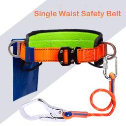High-Altitude Work Harness, único cinto de segurança cintura, Outdoor Escalada Formação, Eletricista Construção Corda de Segurança Protetora - Image 1