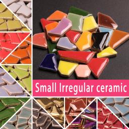 200g pequeno irregular cerâmica decorar mosaico, para artesanato mosaico solto diy hobbies, material da arte do mosaico fornecedor - Image 1