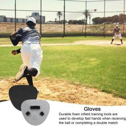 Luvas Defensivas De Beisebol Portátil, Luva De Softball Jovem, Equipamento De Treinamento, Treinamento Infield, Exercícios De Equipe - Image 5