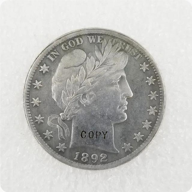 Barber Meio Dólar: Moeda Americana de 1892 a 1915
