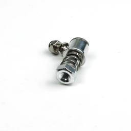 M3 CNC Alumínio Ball Joint, Linkage Rod, Ball Head Connector, L20 mm, M3 Rod End para DIY RC Gasolina Barco Servo Peças De Reposição, 2Pcs - Image 4