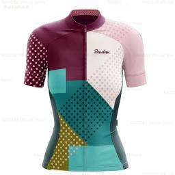 Camisolas de ciclismo respirável feminino, manga curta, secagem rápida, camisa de equitação, bicicleta de estrada, desporto feminino, verão, novo - Image 3