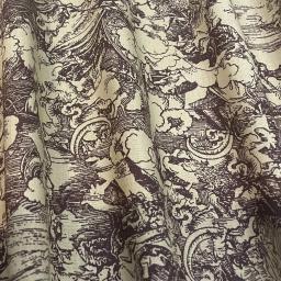Tecido popeline para pano de costura, 100% algodão, pintura retro, Patchwork Designer artesanal, vestidos e saia DIY, crianças e bebê, 145 cm x 50cm - Image 6