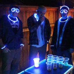 Dobrável LED Brilhante Beer Pong Table, OEM, 8ft - Image 4