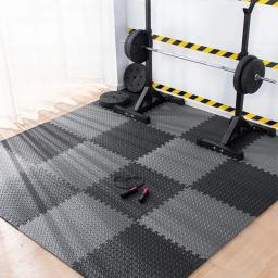 4/8/16 peças tapetes de fitness interligados tapetes de yoga femininos macios antiderrapantes telhas de espuma eva protetores de chão de academia - Image 4