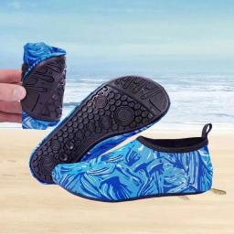 Unisex antiderrapante chinelo para homens e mulheres, sapatos de água, natação, mergulho, praia, plana, beira-mar, verão - Image 1