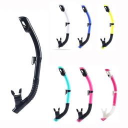 Tubo de respiração para adultos, snorkel completo, equipamento de mergulho, automático, válvula impermeável, produto comestível, bocal de silicone - Image 1