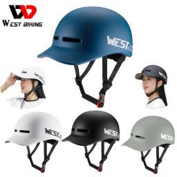 West bike-capacete de bicicleta com aberturas para homens e mulheres, equipamento de segurança bicicleta, scooter elétrico, MTB - Image 1