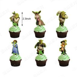 Filme Shreke Tema Decorações para Crianças, Festa de Aniversário Balão, Baby Shower, Banner Party, Cake Topper, DIY Brinquedos Suprimentos - Image 5