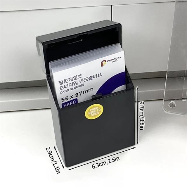 Organizador Portátil de Fotocards: Caixa Transparente para Armazenamento de Fotos de Idols Kpop