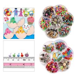 Mini Brads para Scrapbooking, Enfeite Fastener, DIY Acessórios, Artesanato Artesanal - Image 5
