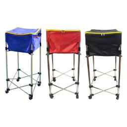 Grande Capacidade Tennis Ball Cart com rodas, suporte removível para coleção Softball - Image 1