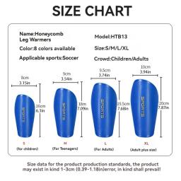 Loogdeel-Guardas de futebol para homens, guarda de pernas para crianças, equipamento de proteção ao ar livre para esportes, 1 par - Image 2