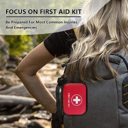 90 pçs portátil kit de saco de primeiros socorros médicos de emergência para viagens ao ar livre do agregado familiar equipamentos acampamento medicina sobrevivência - Image 6