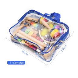 Instrumentos musicais Brinquedos com bolsa para crianças, instrumentos coloridos de percussão de madeira, presentes para educação infantil, 13 peças - Image 6