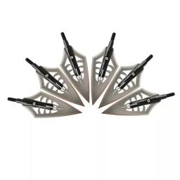 6/12 pçs 150 grão tiro com arco setas lâmina parafuso-em broadheads pontos dicas alvo caça tiro - Image 4